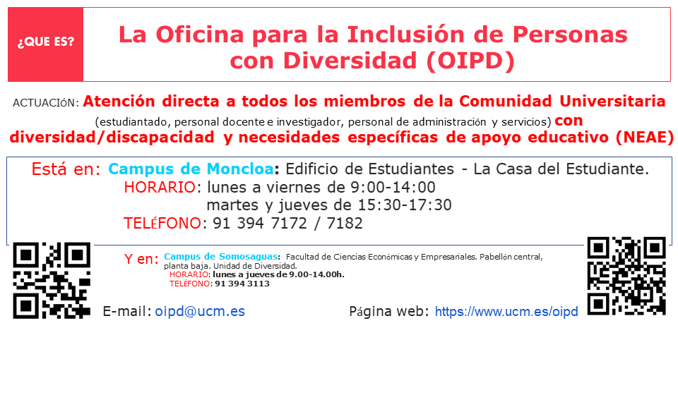 Oficina para la Inclusión de Personas con Diversidad - 1