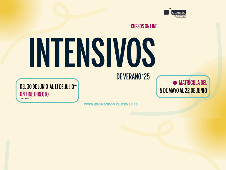 Idiomas Complutense: cursos intensivos de verano