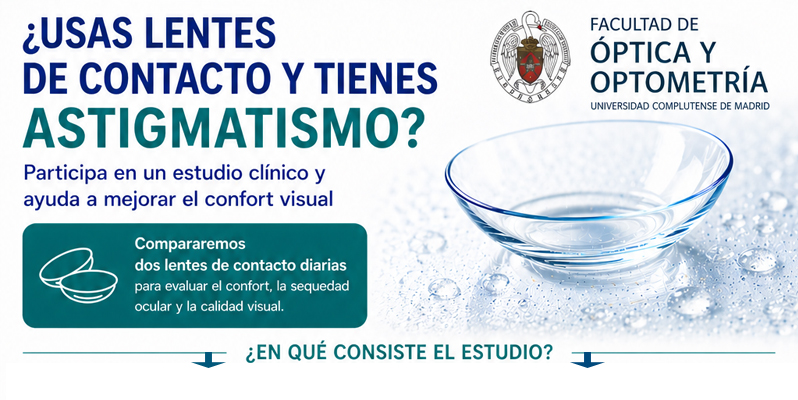 ESTUDIO CONFORT LENTES DE CONTACTO