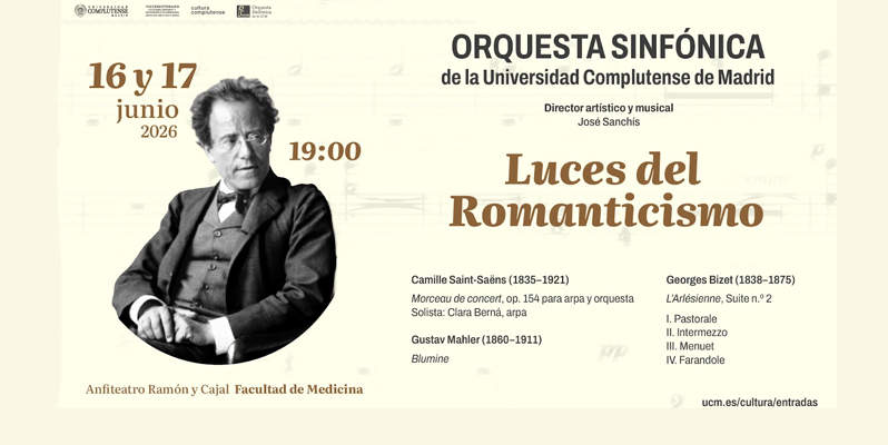CONCIERTO ORQUESTA SINFÓNICA COMPLUTENSE